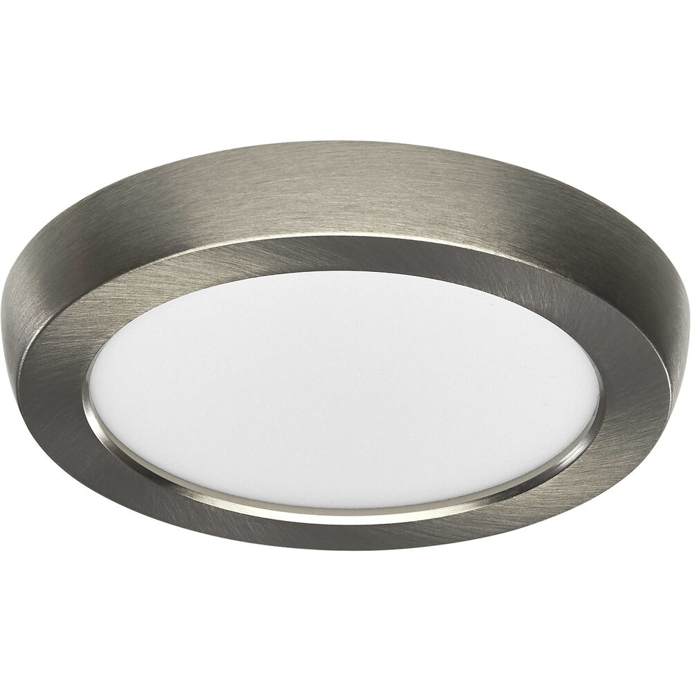 Nuvo Lighting Blink LED 5 Inch Brushed Nickel Edge Lit Ceiling Light