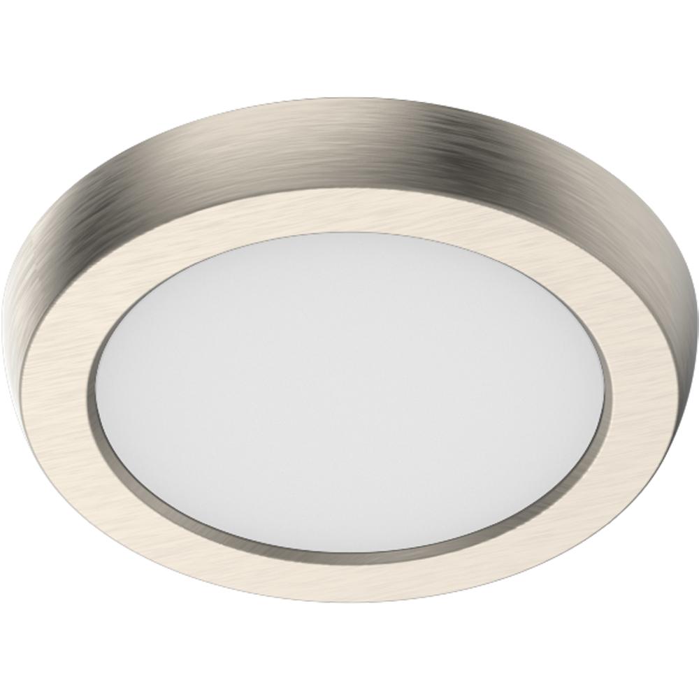 nuvo lighting Blink LED 5 inch Brushed Nickel Edge Lit Ceiling Light