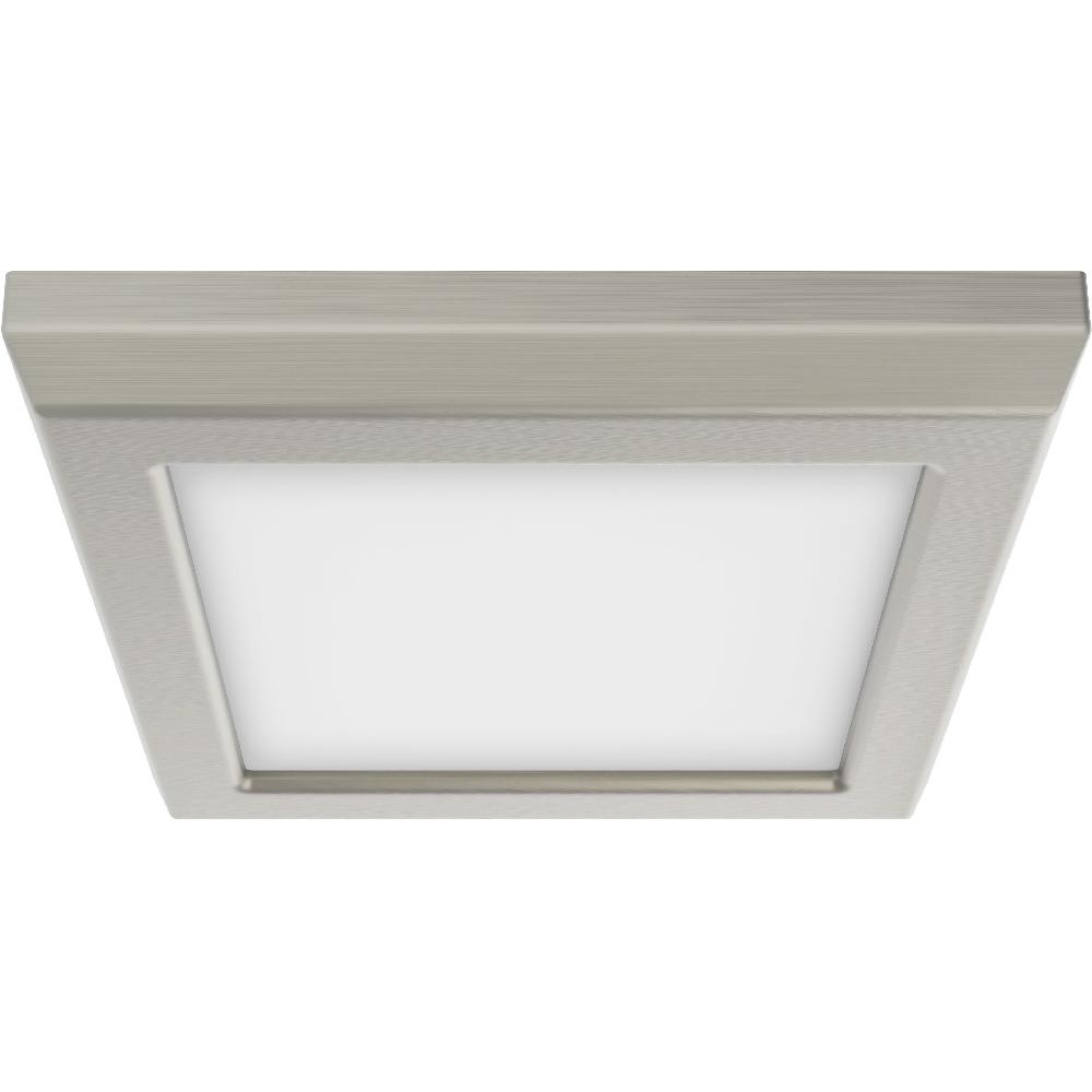 nuvo lighting Blink LED 5 inch Brushed Nickel Flush Mount Ceiling Light