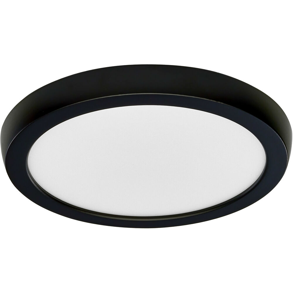 Nuvo Lighting Blink LED 7 Inch Black Edge Lit Ceiling Light
