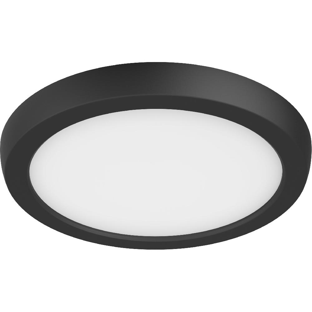 nuvo lighting Blink LED 7 inch Black Flush Mount Ceiling Light