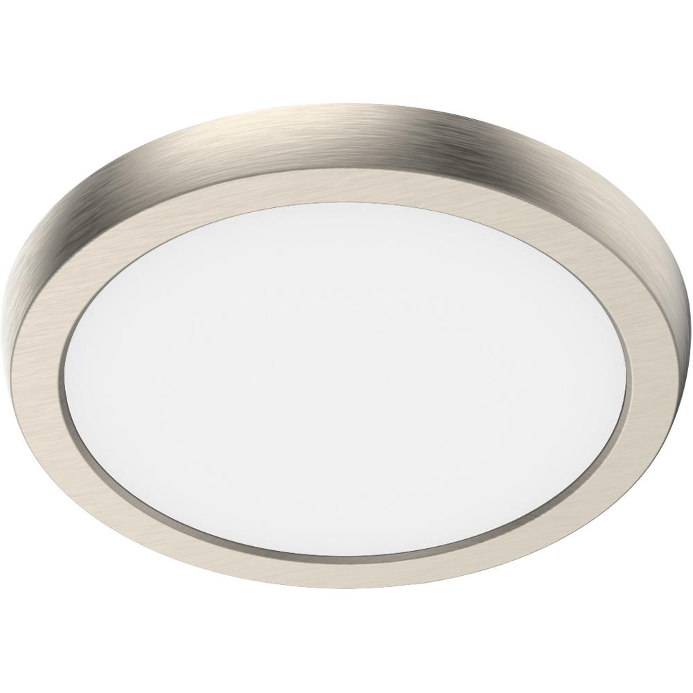 nuvo lighting Blink LED 7 inch Brushed Nickel Edge Lit Ceiling Light