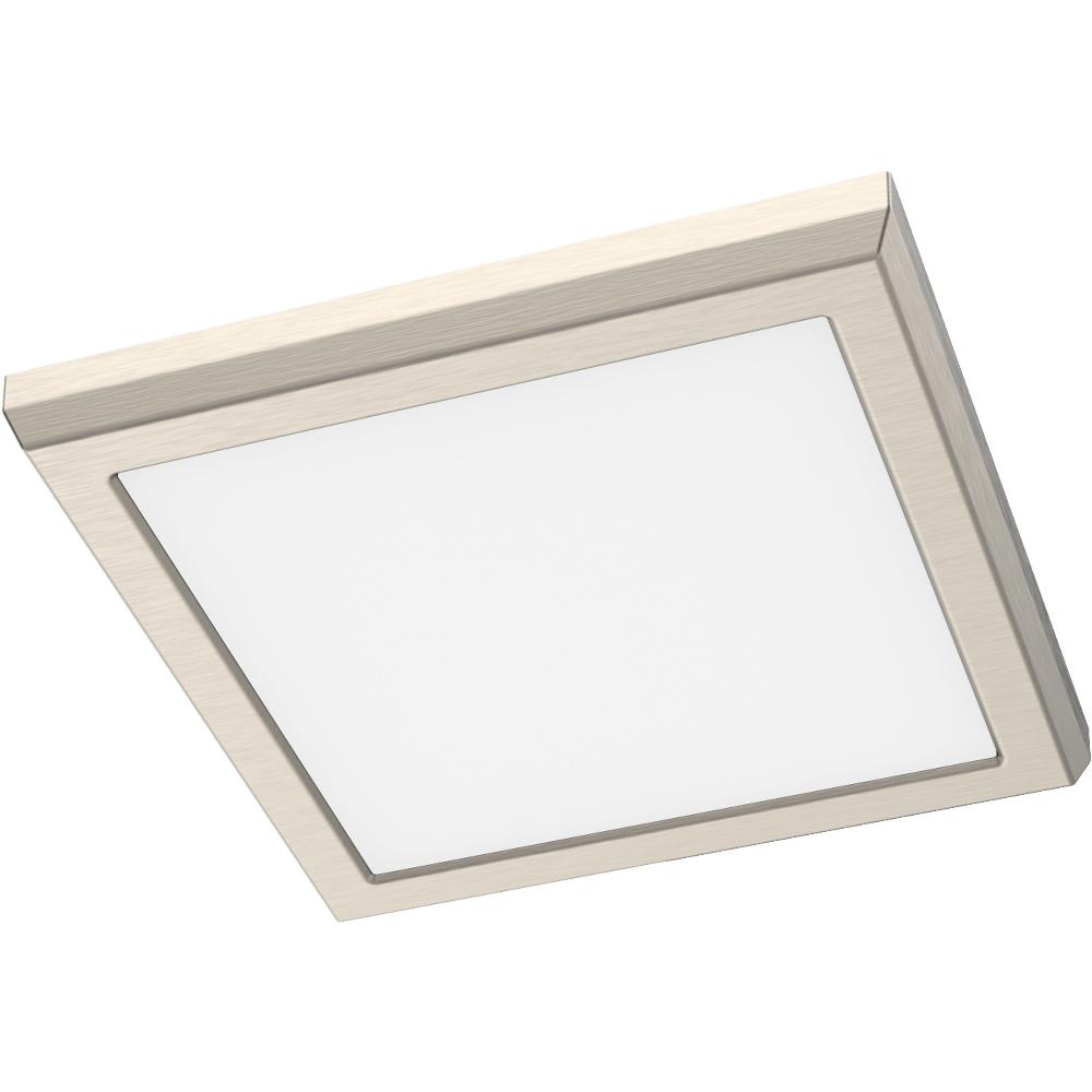 nuvo lighting Blink LED 7 inch Brushed Nickel Edge Lit Ceiling Light