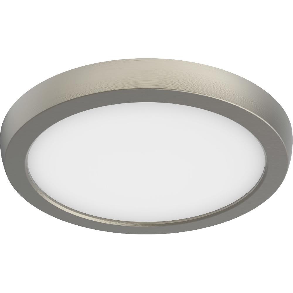 nuvo lighting Blink LED 7 inch Brushed Nickel Flush Mount Ceiling Light
