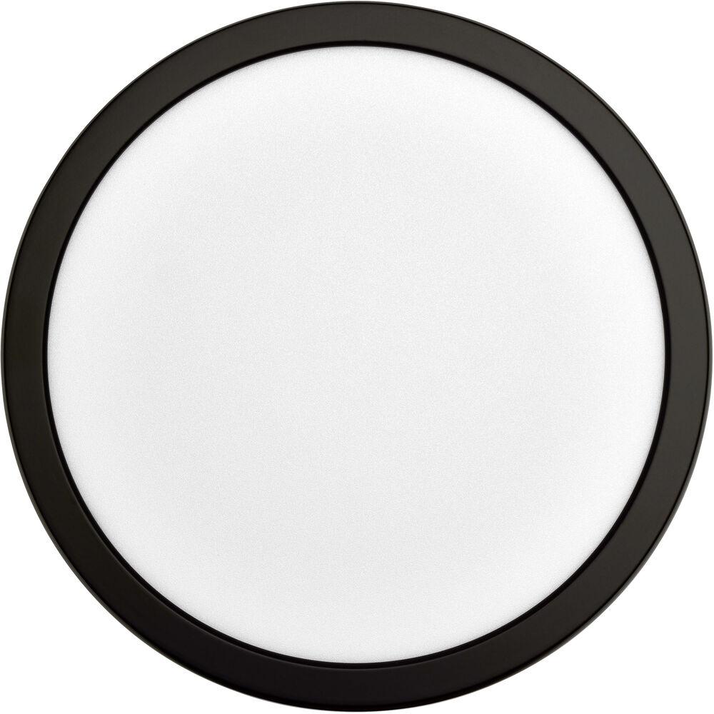 Nuvo Lighting Blink LED 9 Inch Black Edge Lit Ceiling Light