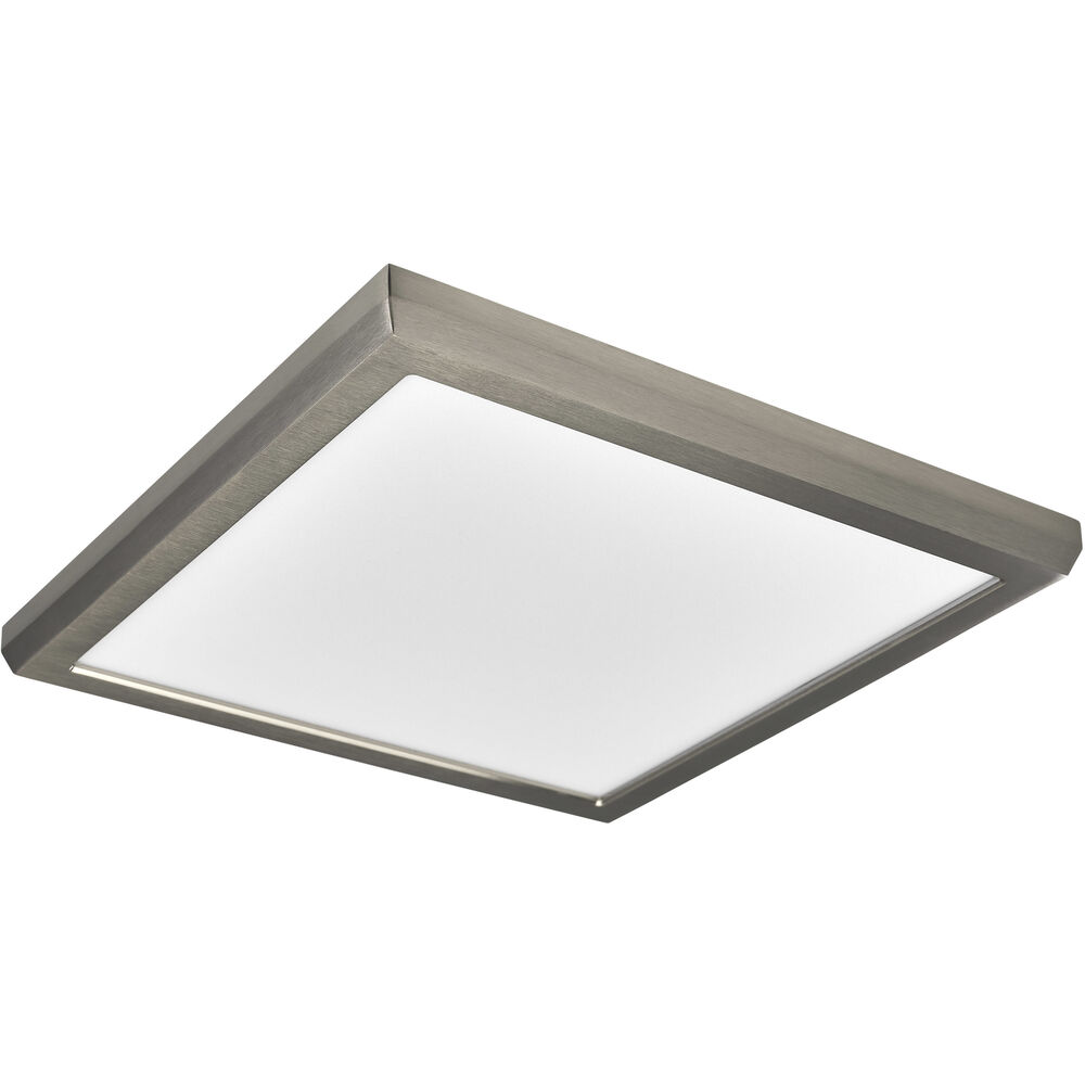 Nuvo Lighting Blink LED 9 Inch Brushed Nickel Edge Lit Ceiling Light