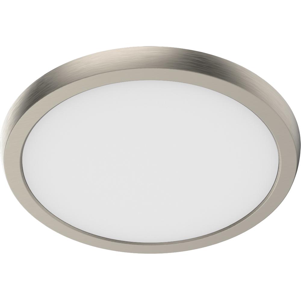 nuvo lighting Blink LED 9 inch Brushed Nickel Edge Lit Ceiling Light