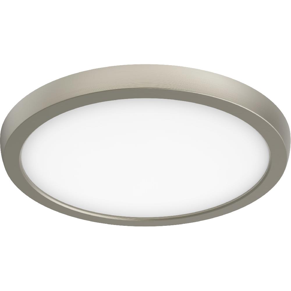 nuvo lighting Blink LED 9 inch Brushed Nickel Flush Mount Ceiling Light