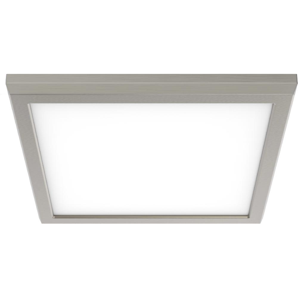 nuvo lighting Blink LED 9 inch Brushed Nickel Flush Mount Ceiling Light