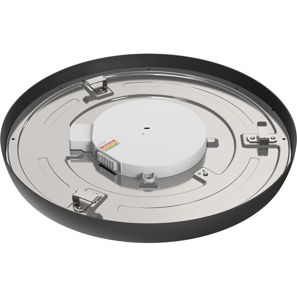 Nuvo Lighting Blink Pro+ LED 12 Inch Black Edge Lit Flush Mount Ceiling Light