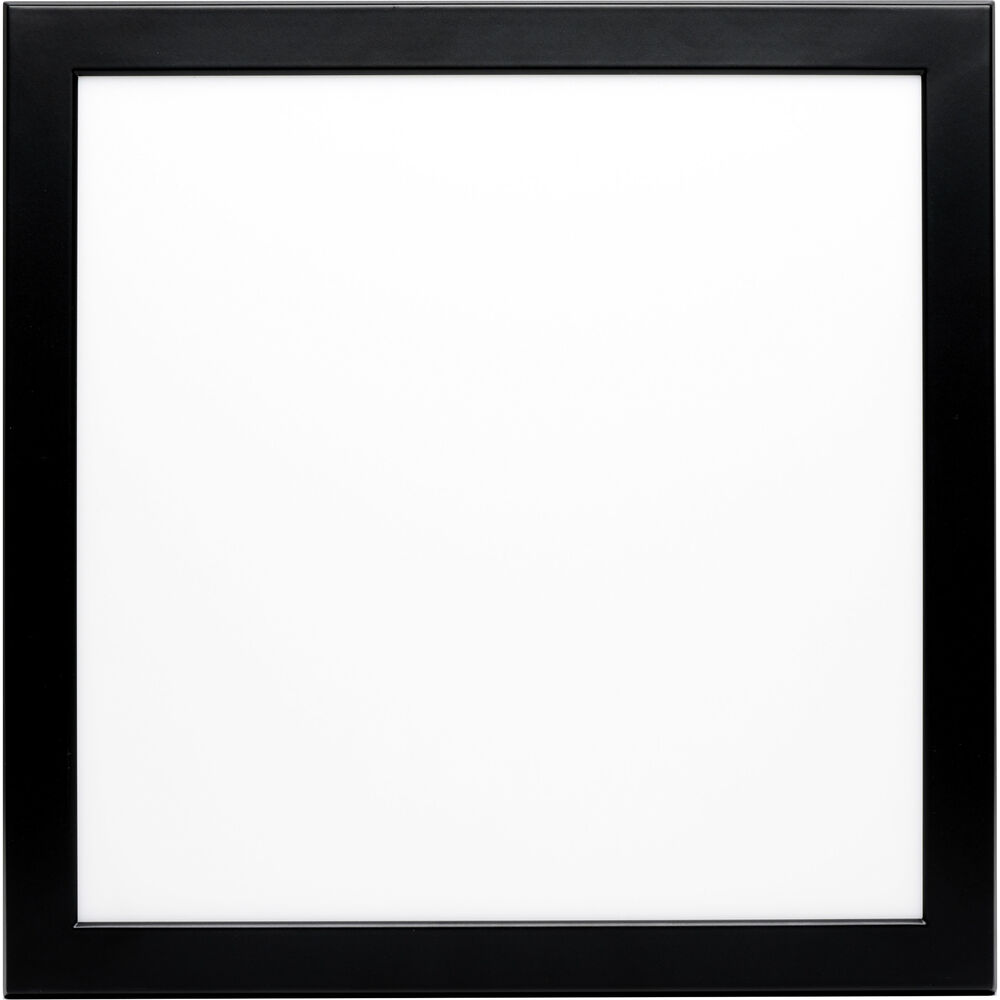 Nuvo Lighting Blink Pro+ LED 12 Inch Black Edge Lit Flush Mount Ceiling Light