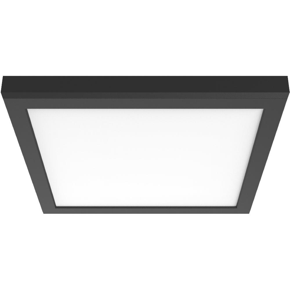 nuvo lighting Blink Pro+ LED 12 inch Black Edge Lit Flush Mount Ceiling Light
