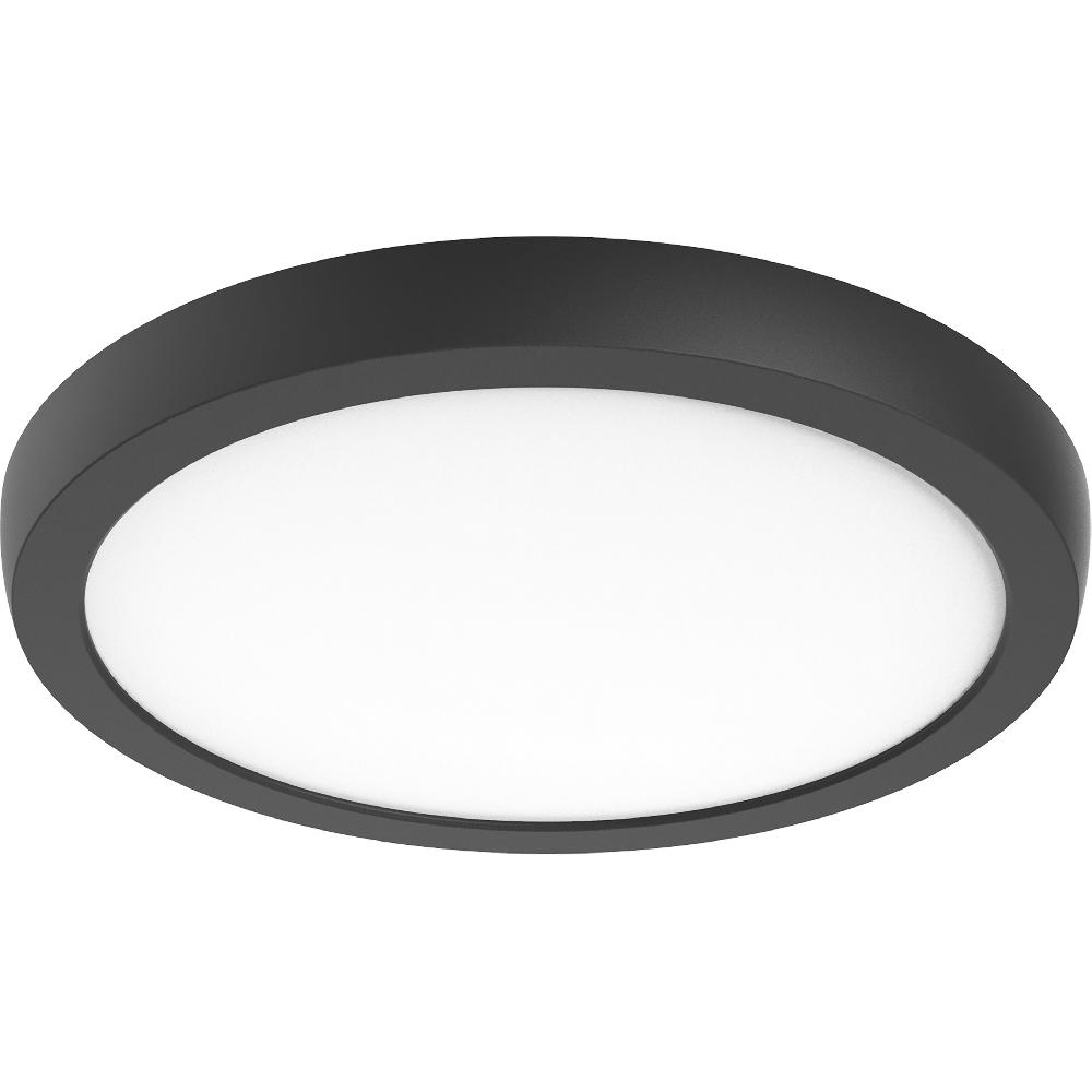 nuvo lighting Blink Pro+ LED 12 inch Black Edge Lit Flush Mount Ceiling Light