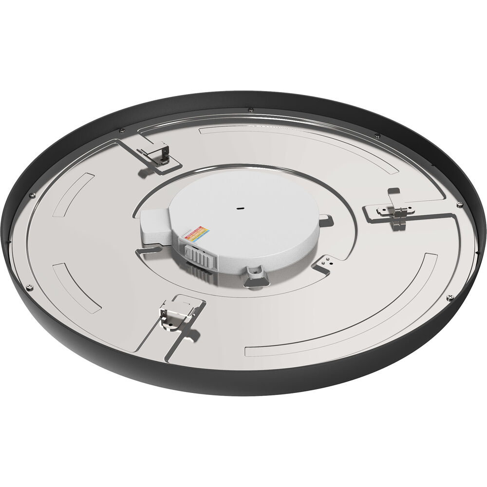 Nuvo Lighting Blink Pro+ LED 15 Inch Black Edge Lit Flush Mount Ceiling Light