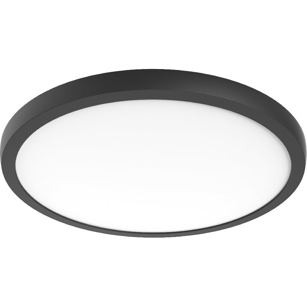 nuvo lighting Blink Pro+ LED 19 inch Black Edge Lit Flush Mount Ceiling Light