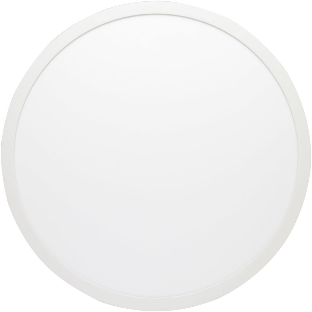 Nuvo Lighting Blink Pro+ LED 19 Inch White Edge Lit Flush Mount Ceiling Light