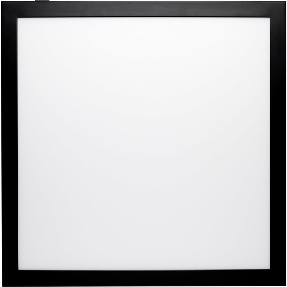 Nuvo Lighting Blink Pro+ LED 23.7 Inch Black Edge Lit Flush Mount Ceiling Light