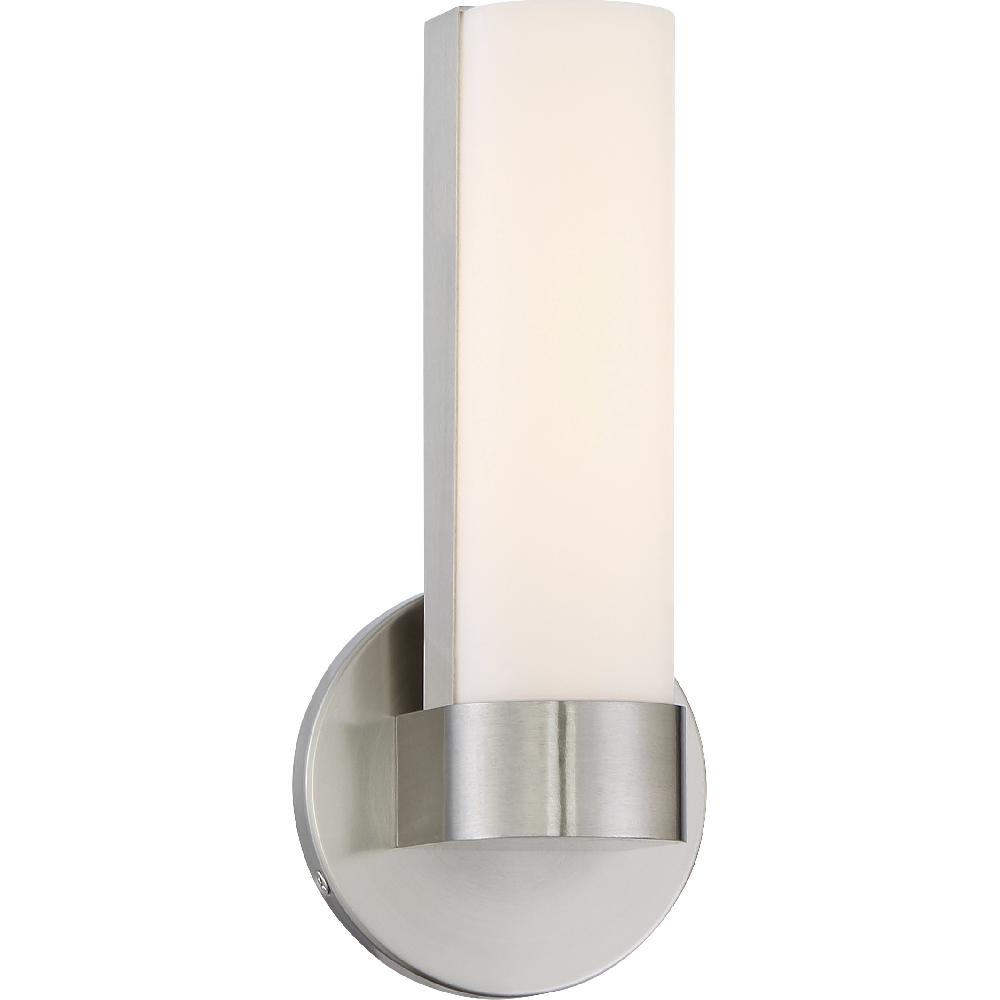nuvo lighting Bond LED 6 inch Brushed Nickel Vanity Light Wall Light