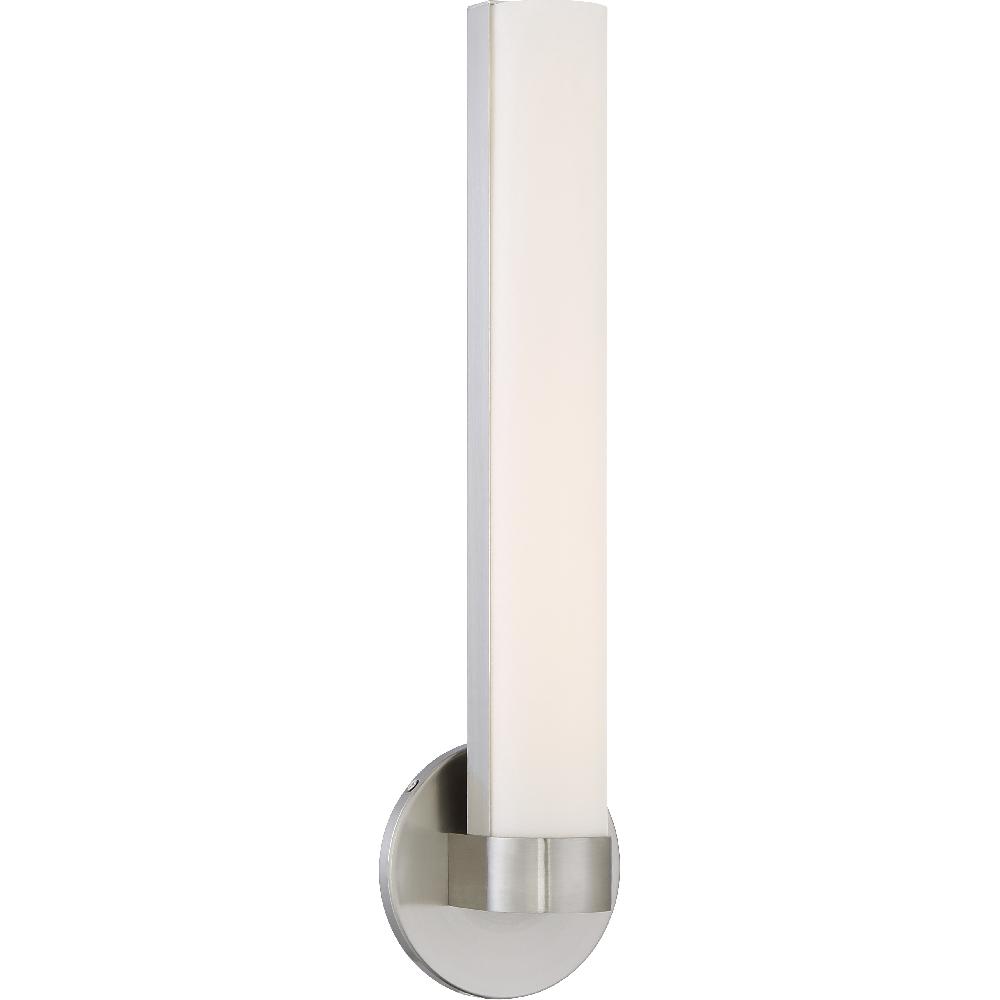 nuvo lighting Bond LED 6 inch Brushed Nickel Vanity Light Wall Light