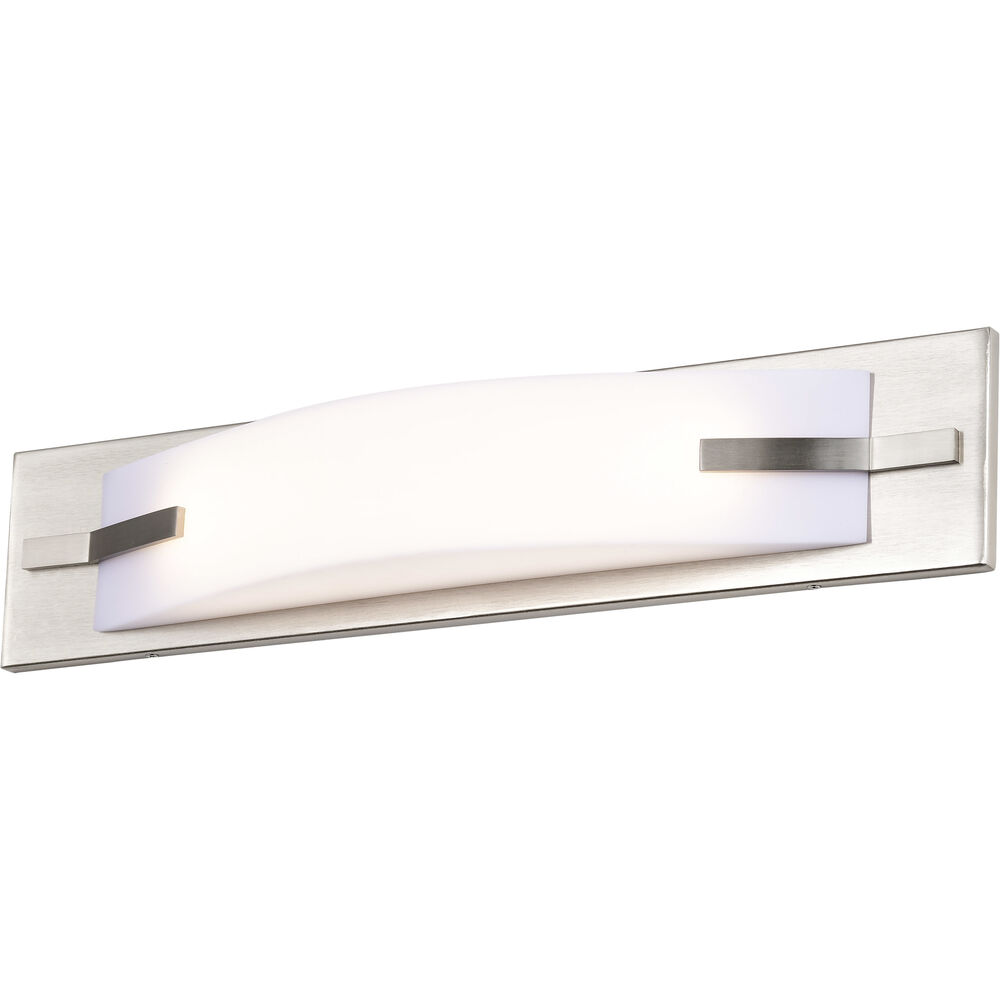 Nuvo Lighting Bow LED 20 Inch Brushed Nickel Vanity Light Wall Light