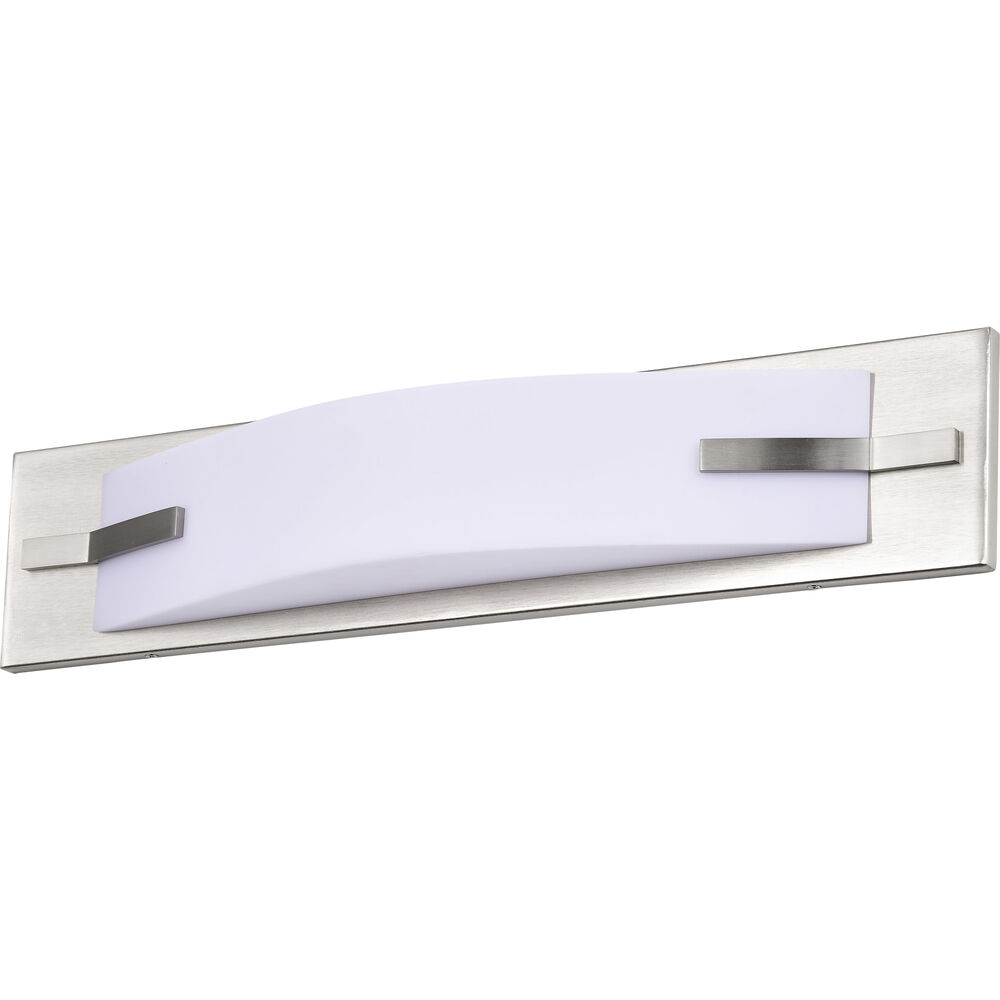 Nuvo Lighting Bow LED 20 Inch Brushed Nickel Vanity Light Wall Light