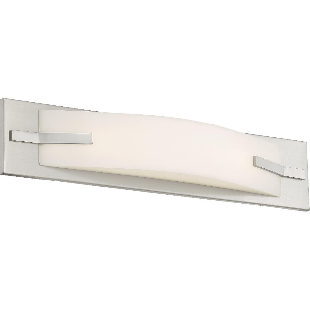 nuvo lighting Bow LED 20 inch Brushed Nickel Vanity Light Wall Light