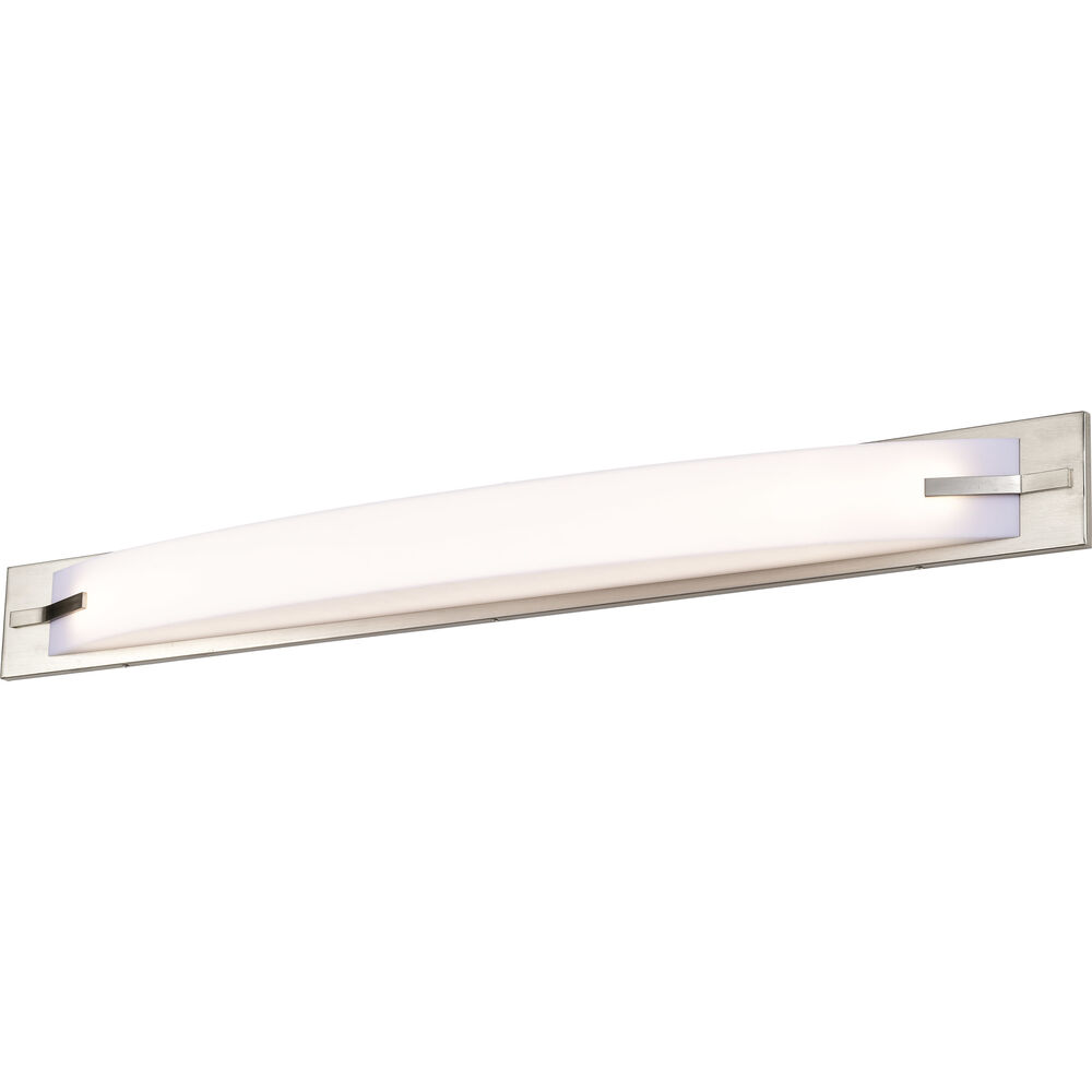Nuvo Lighting Bow LED 43 Inch Brushed Nickel Vanity Light Wall Light