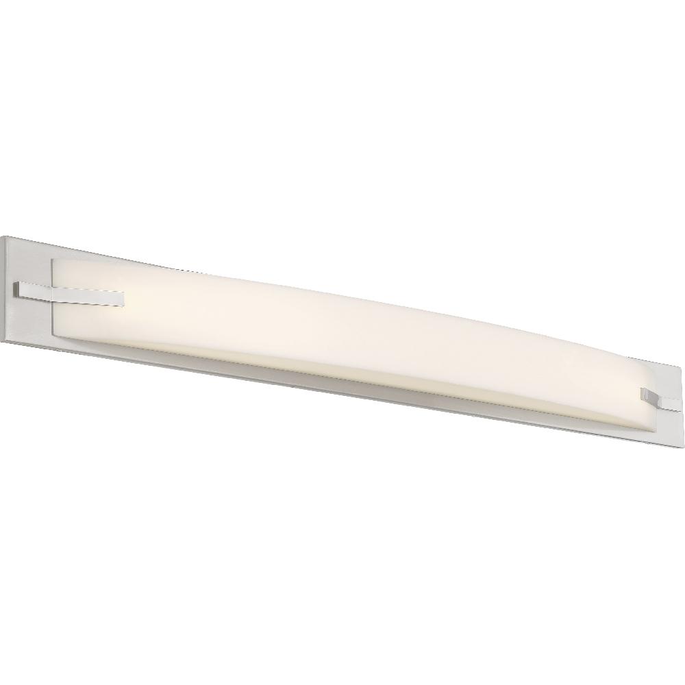 nuvo lighting Bow LED 43 inch Brushed Nickel Vanity Light Wall Light