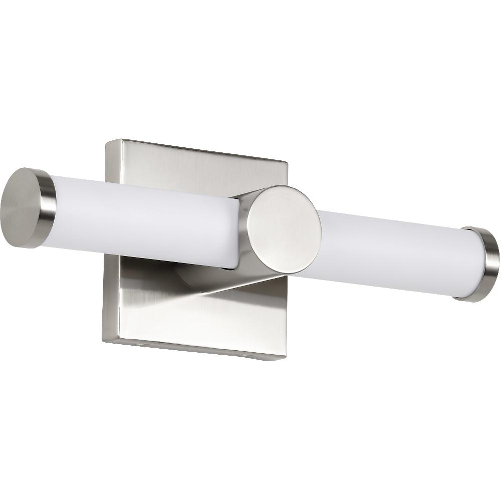 nuvo lighting Bowman LED 12 inch Brushed Nickel Vanity Light Wall Light