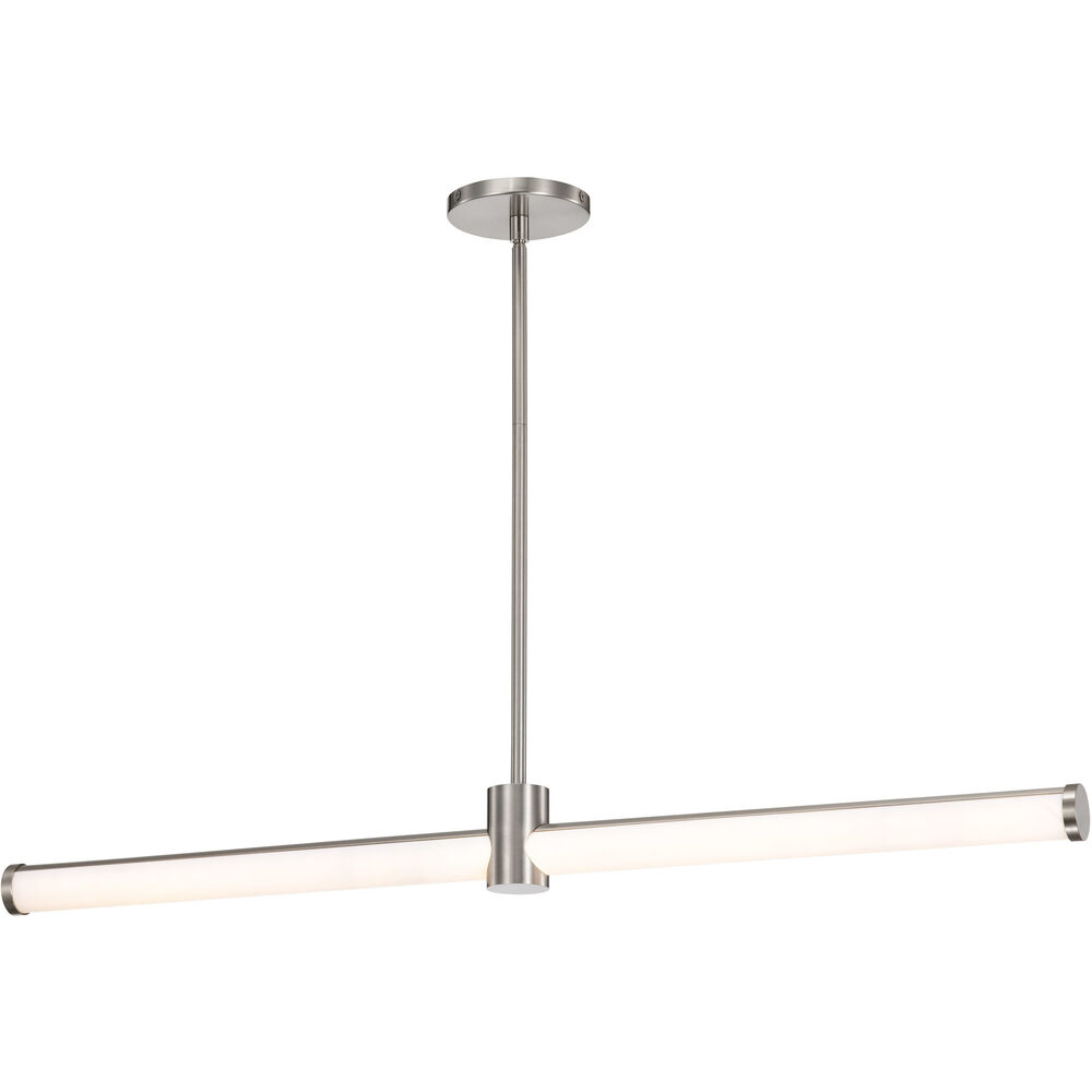 Nuvo Lighting Bowman LED 2 Inch Brushed Nickel Pendant Ceiling Light