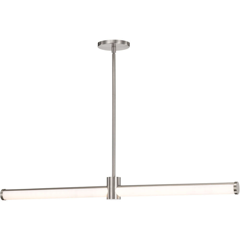 Nuvo Lighting Bowman LED 2 Inch Brushed Nickel Pendant Ceiling Light