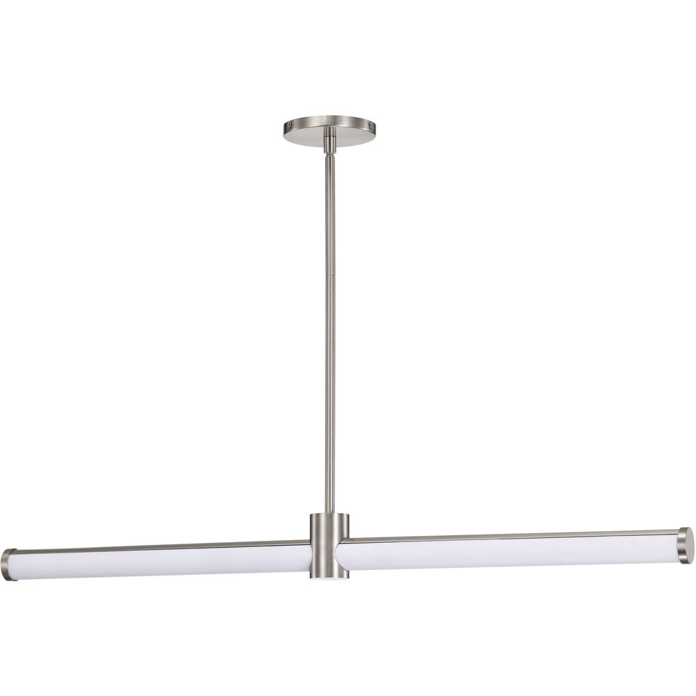 Nuvo Lighting Bowman LED 2 Inch Brushed Nickel Pendant Ceiling Light