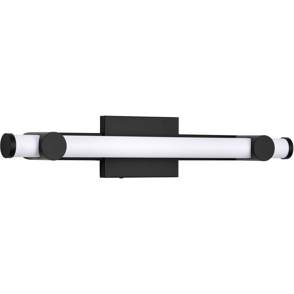 Nuvo Lighting Bowman LED 24 Inch Matte Black Vanity Light Wall Light