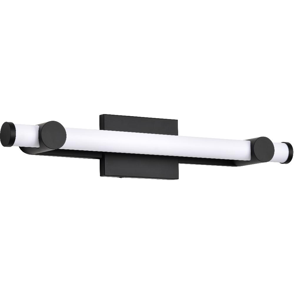 nuvo lighting Bowman LED 24 inch Matte Black Vanity Light Wall Light