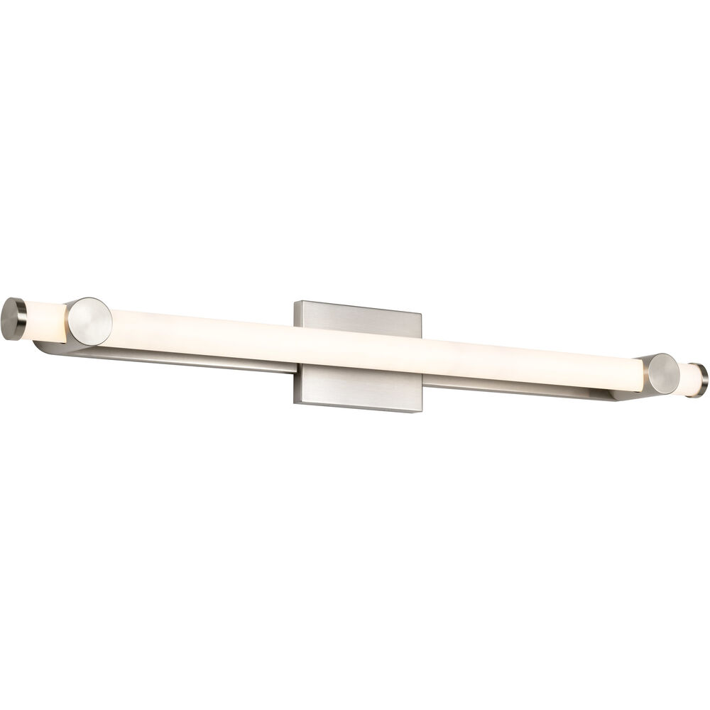 Nuvo Lighting Bowman LED 35.88 Inch Brushed Nickel Vanity Light Wall Light