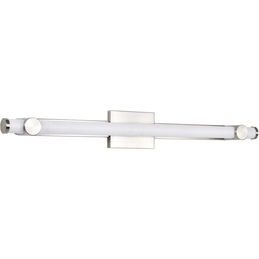 Nuvo Lighting Bowman LED 35.88 Inch Brushed Nickel Vanity Light Wall Light