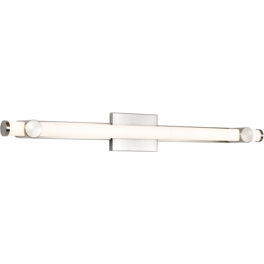 Nuvo Lighting Bowman LED 35.88 Inch Brushed Nickel Vanity Light Wall Light