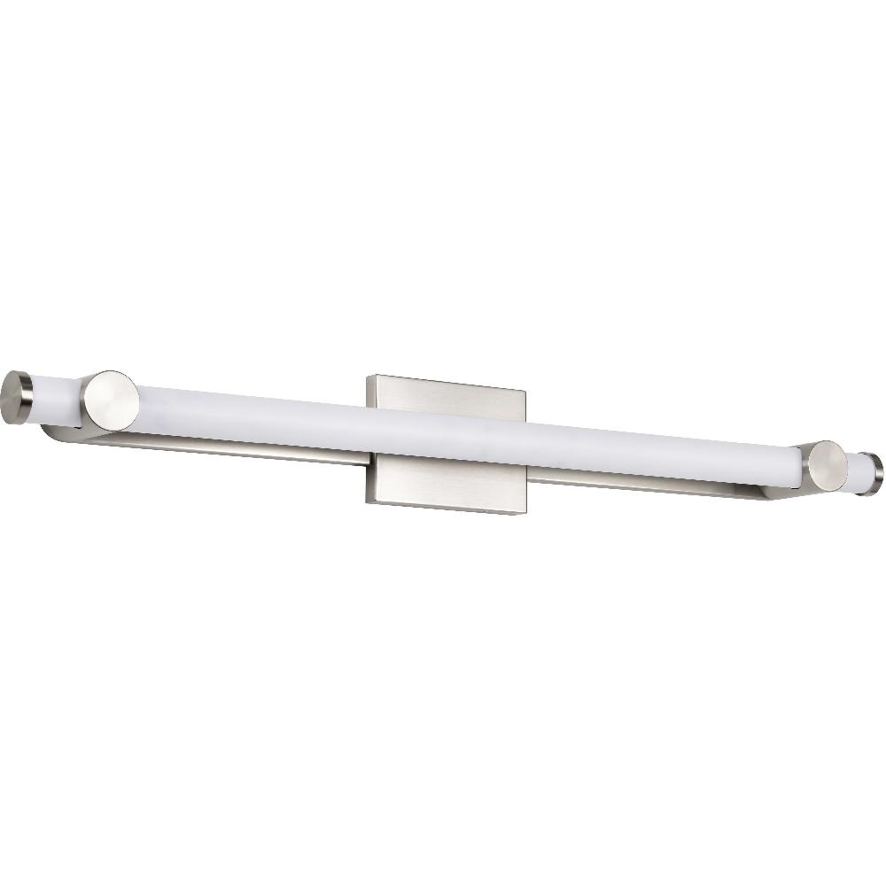 nuvo lighting Bowman LED 35.88 inch Brushed Nickel Vanity Light Wall Light