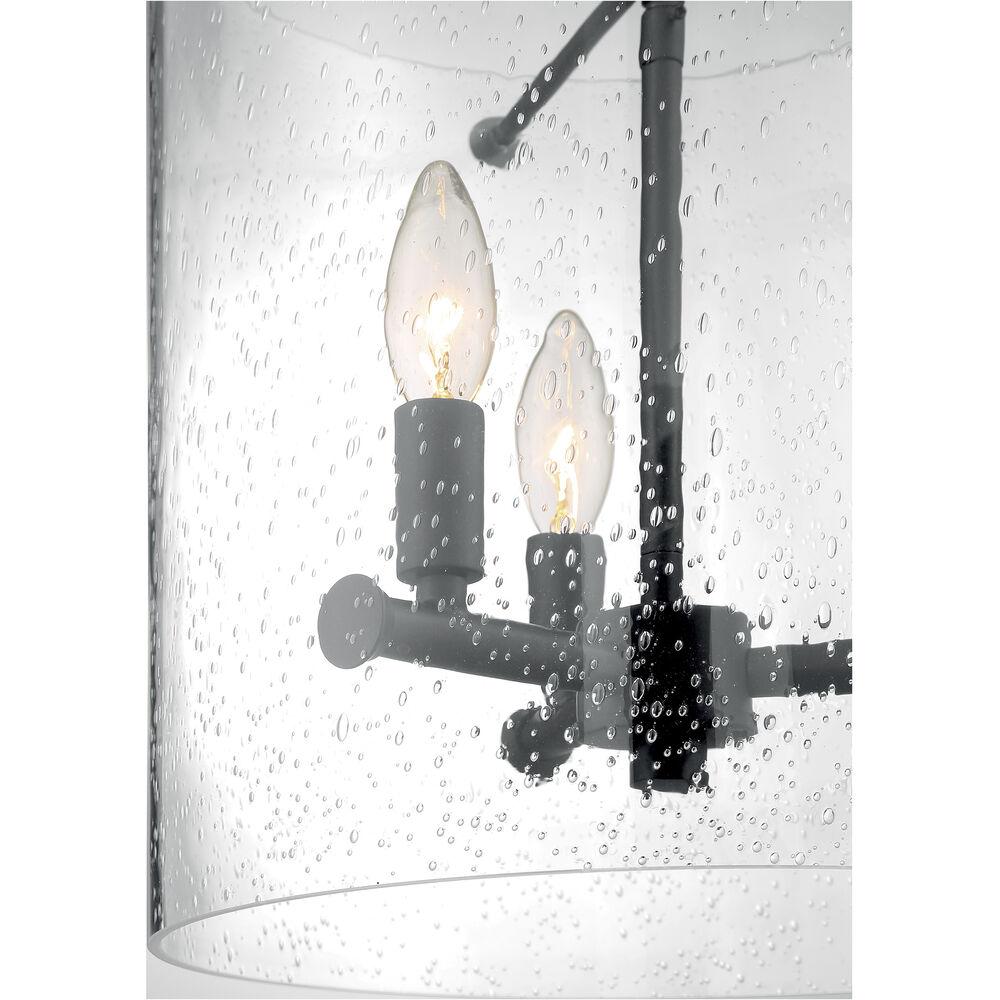 Nuvo Lighting Bransel 3 Light 12 Inch Matte Black Pendant Ceiling Light
