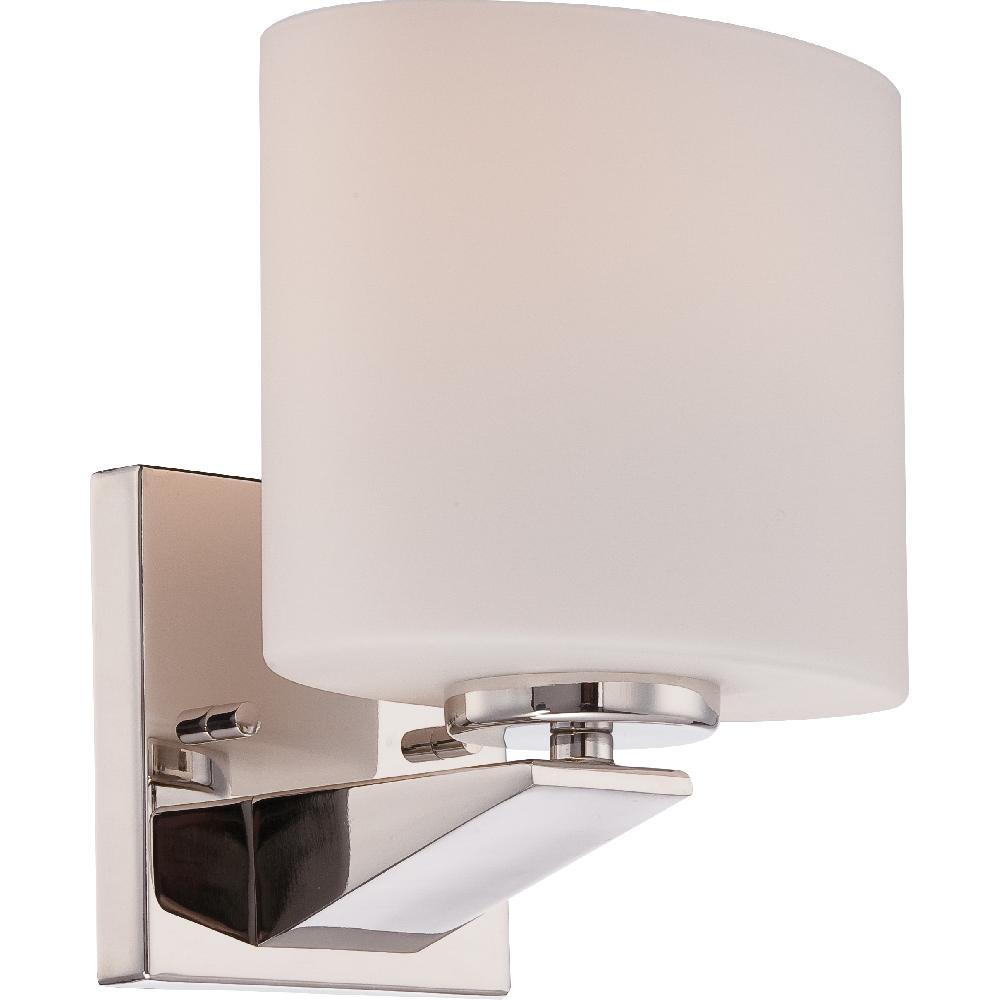 nuvo lighting Breeze 1 Light 6.75 inch Polished Nickel Vanity Light Wall Light
