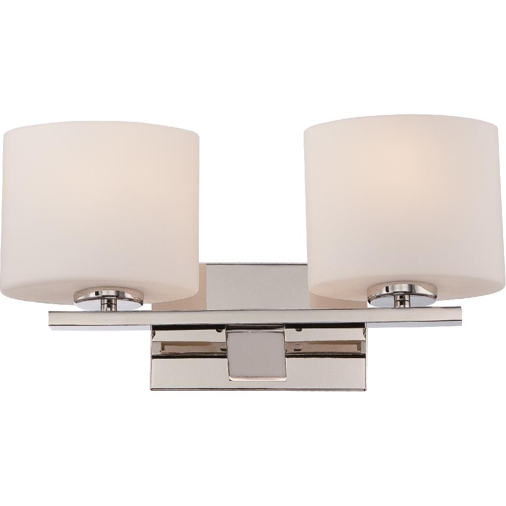 nuvo lighting Breeze 2 Light 16.5 inch Polished Nickel Vanity Light Wall Light