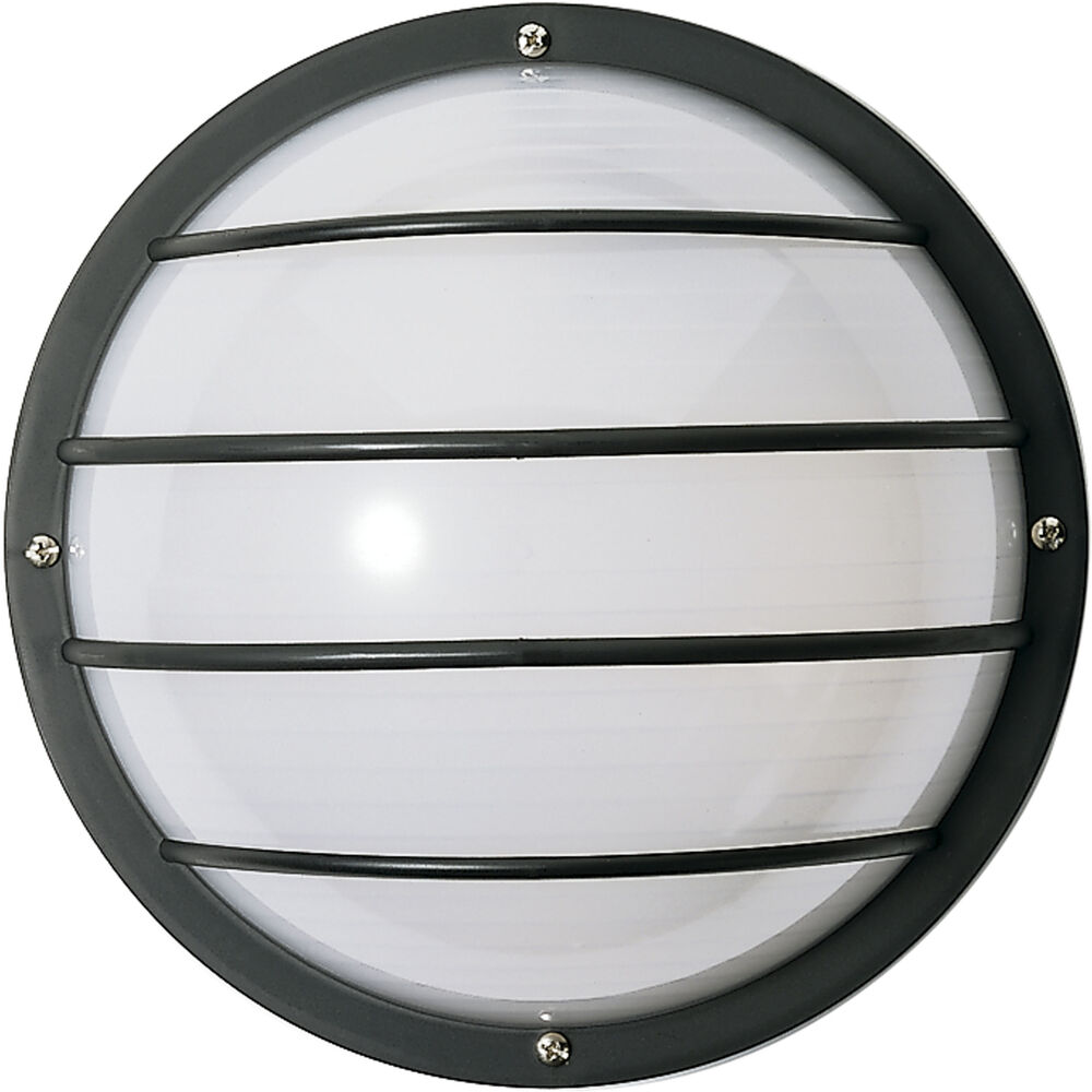 Nuvo Lighting Brentwood 1 Light 10 Inch Black Outdoor Wall Light