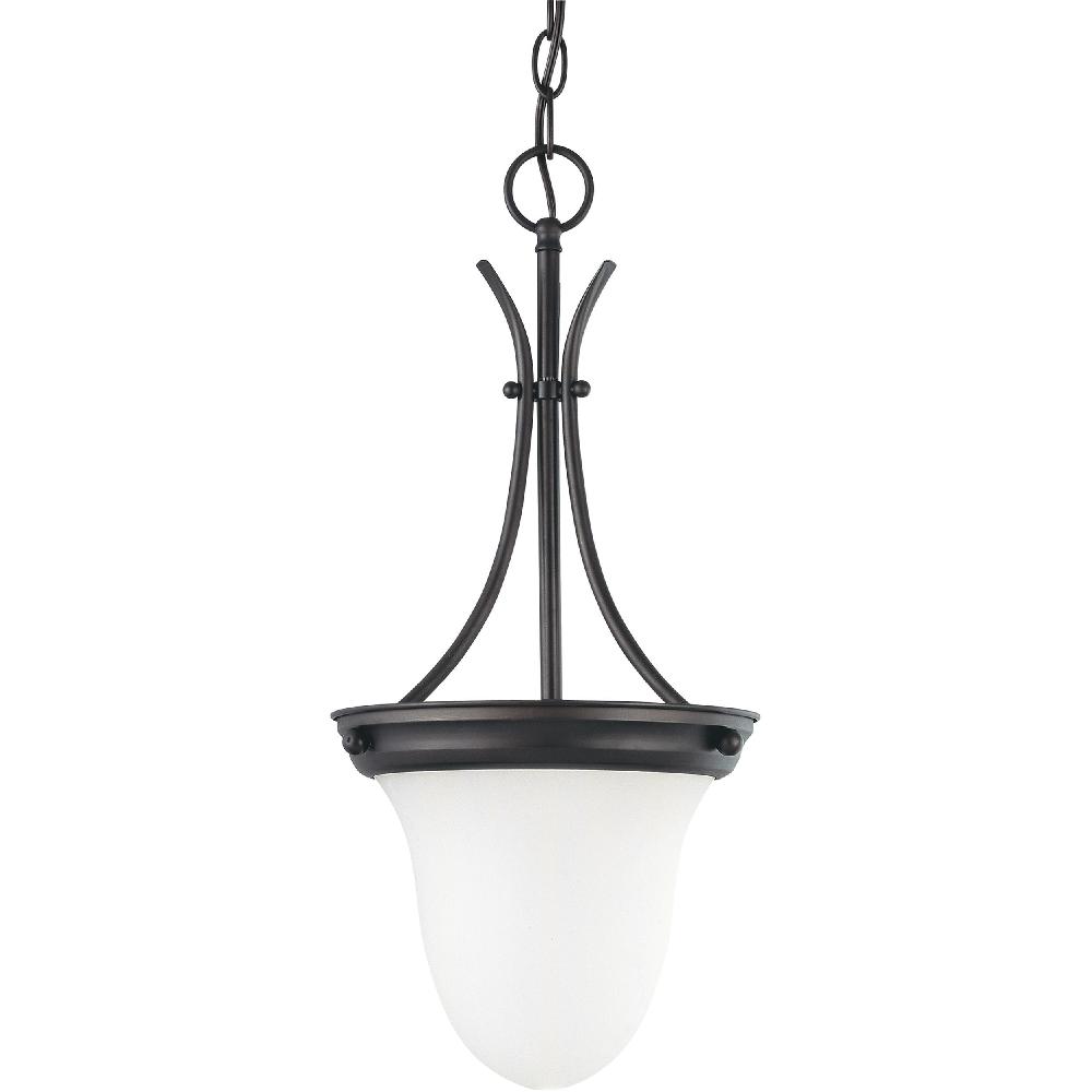 nuvo lighting Brentwood 1 Light 10 inch Mahogany Bronze Pendant Ceiling Light