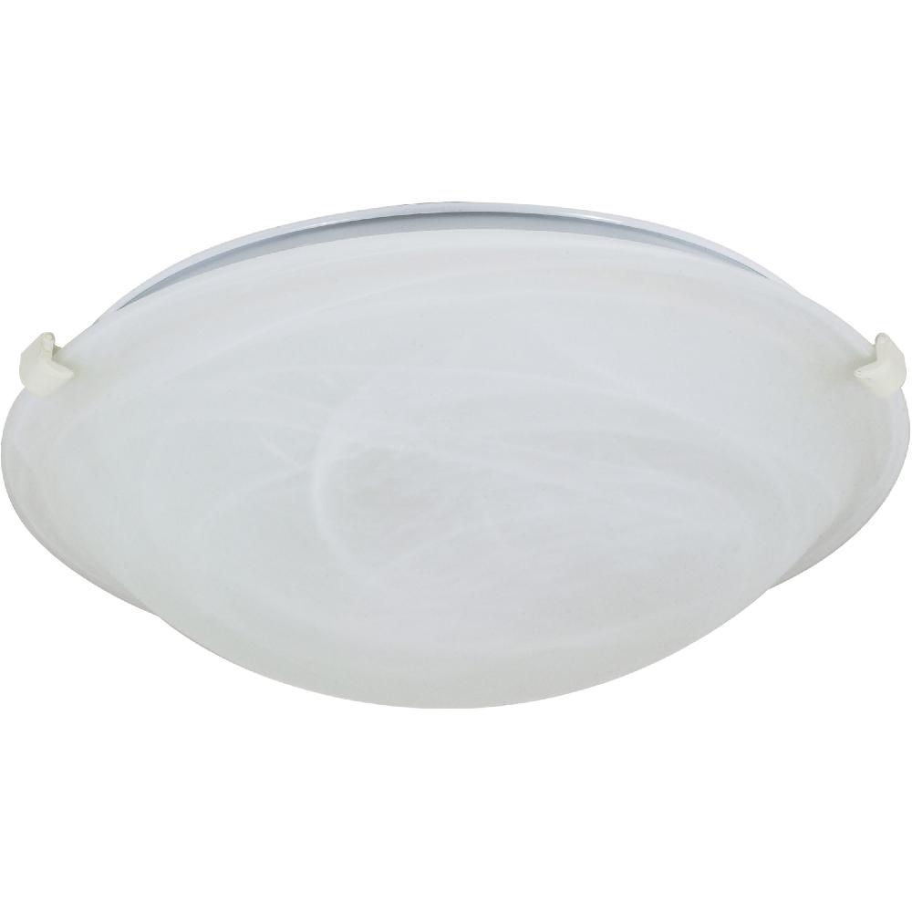 nuvo lighting Brentwood 1 Light 12.5 inch Textured White Flush Mount Ceiling Light