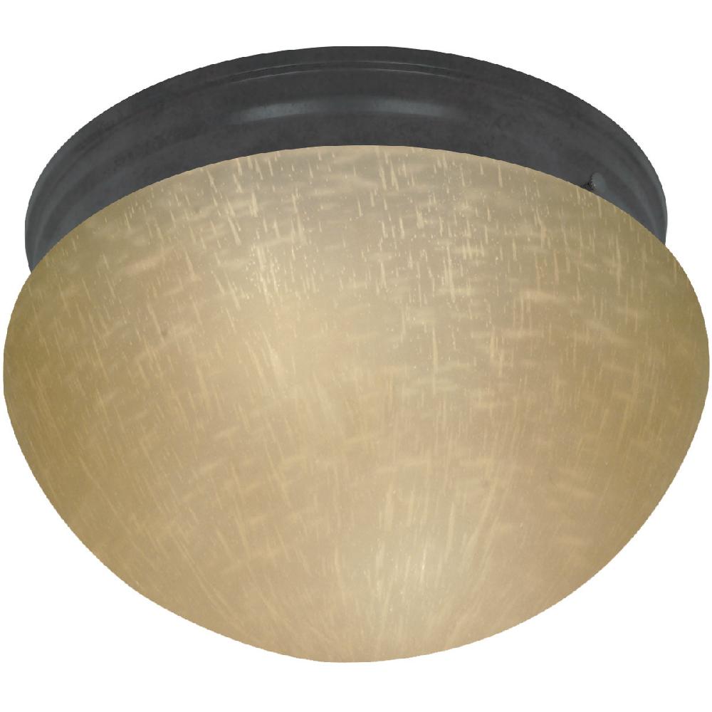 nuvo lighting Brentwood 1 Light 12 inch Mahogany Bronze Semi-Flush Mount Ceiling Light