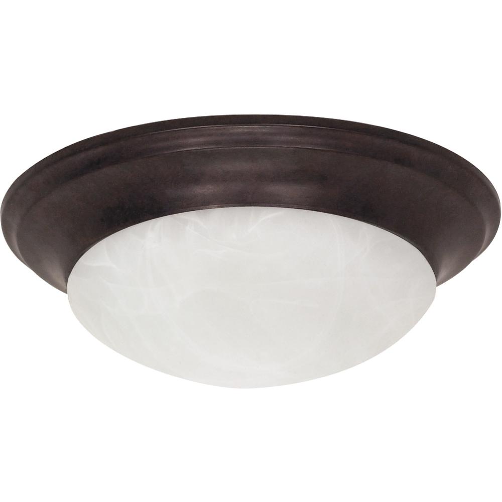 nuvo lighting Brentwood 1 Light 12 inch Old Bronze Flush Mount Ceiling Light