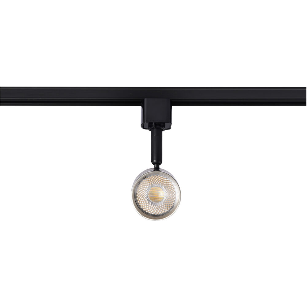 Nuvo Lighting Brentwood 1 Light 120 Matte Black And Brushed Nickel Track Lighting Ceiling Light