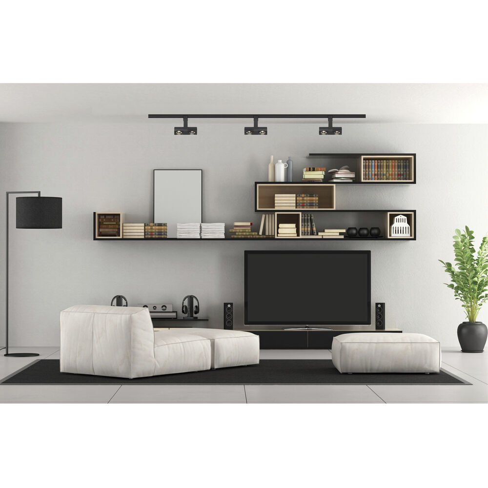 Nuvo Lighting Brentwood 1 Light 120V Black Track Head Ceiling Light