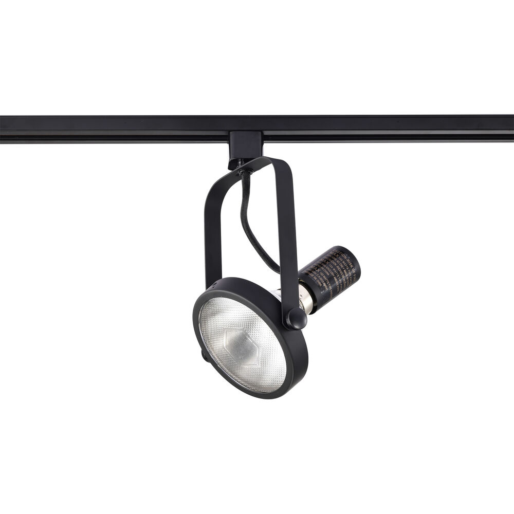 Nuvo Lighting Brentwood 1 Light 120V Black Track Lighting Ceiling Light