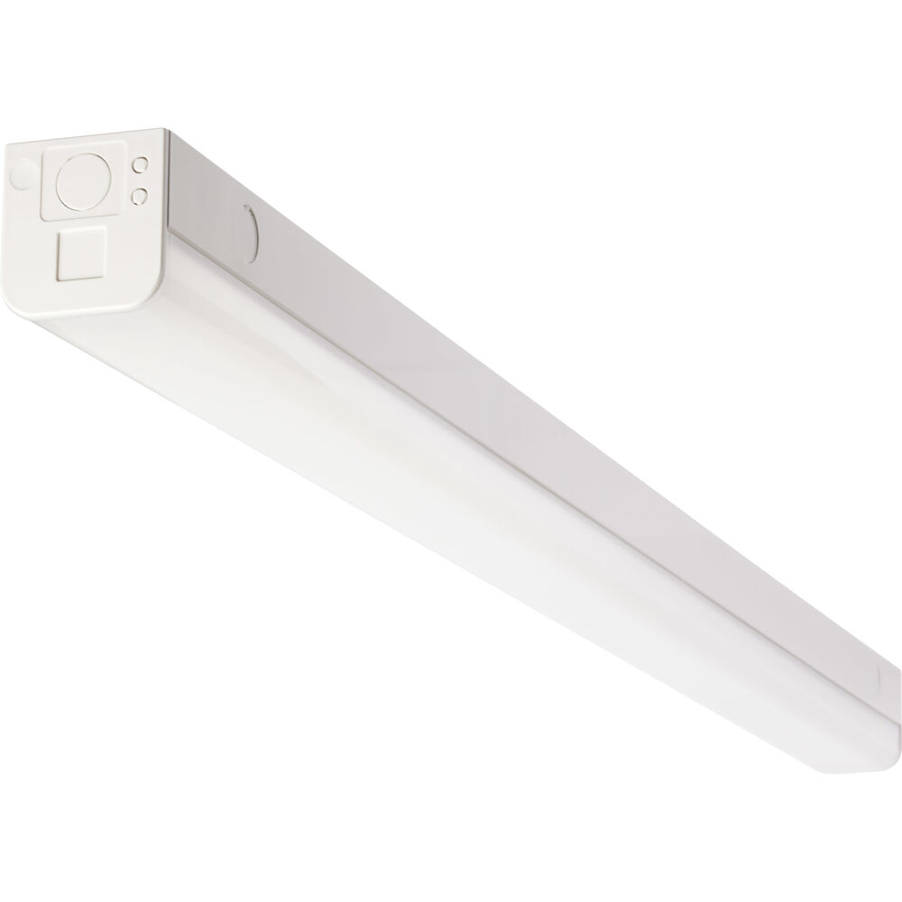 Nuvo Lighting Brentwood 1 Light 120V White LED Strip Fixtures Ceiling Light